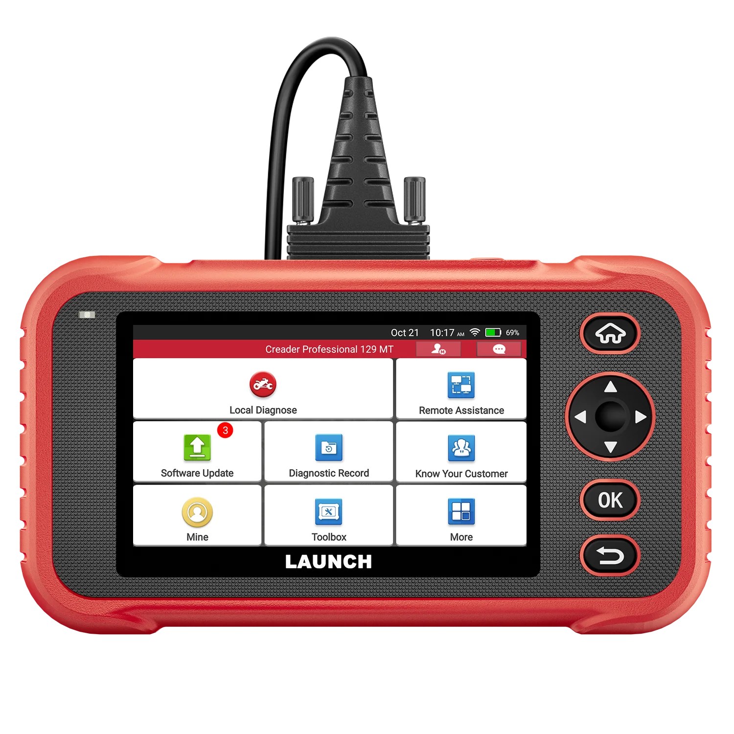 LAUNCH X431 CRP129 MT OBD Scanner Motorcycle Diagnostic Tool Motor Scan For YAMAHA/Polaris/KAWASAKI/Harley/Keller/BRP/BMW ETC