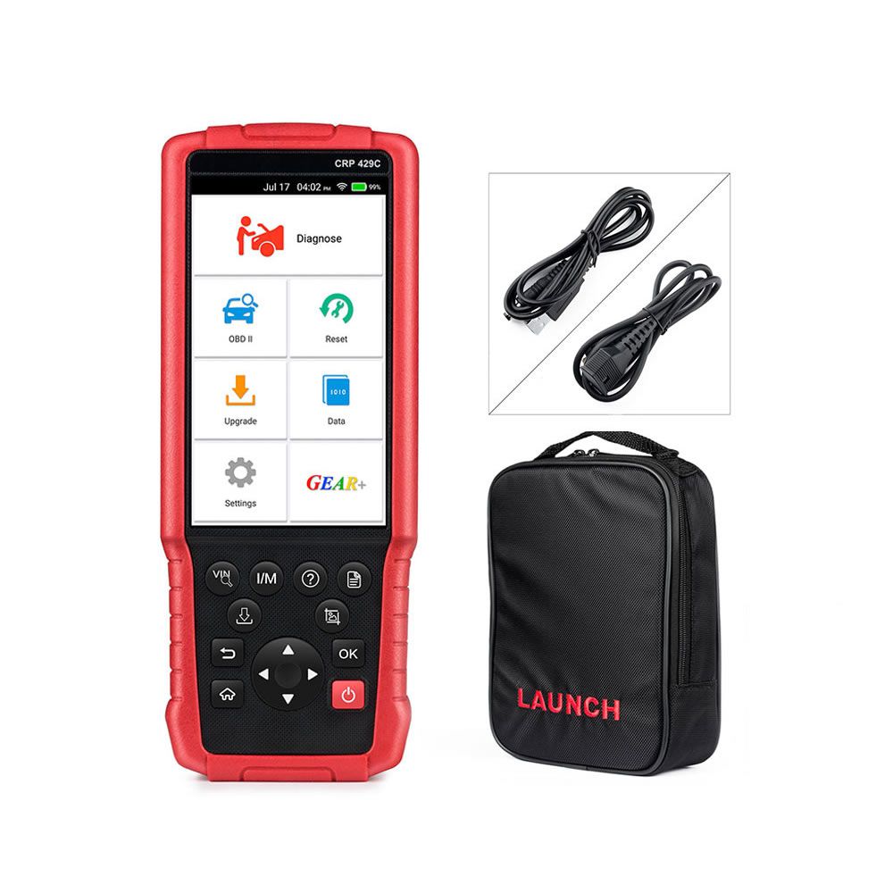 LAUNCH X431 CRP429C Diagnostic Tool for Engine/ABS/SRS/AT+15 Service Functions Free Update Online Lifetime Better than CRP129