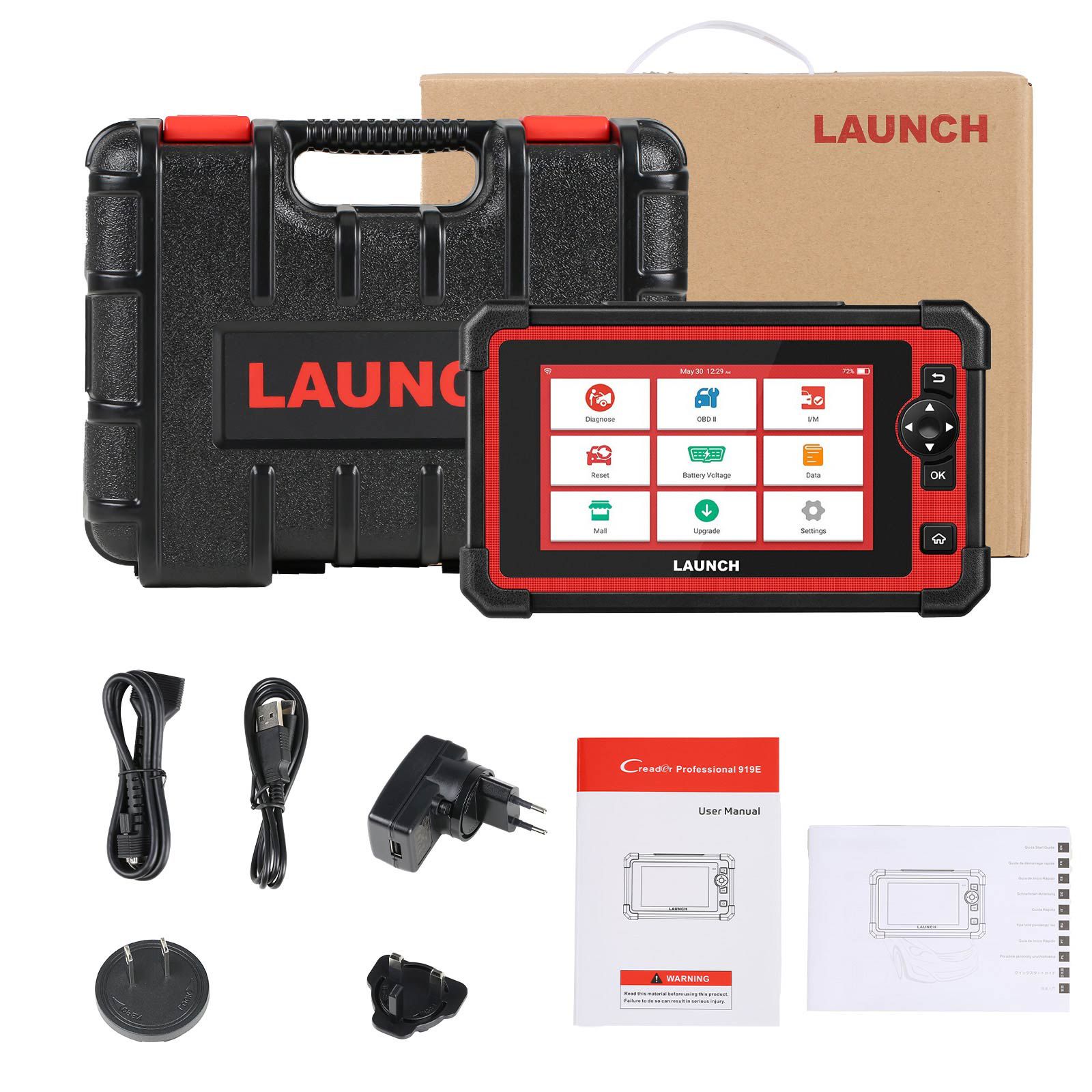 31+ 재설정 서비스 자동 OBD OBD2 부호 독자 스캐너를 가진 X431 CRP919E 가득 차있는 체계 차 진단 도구 2 년 무료 업데이트