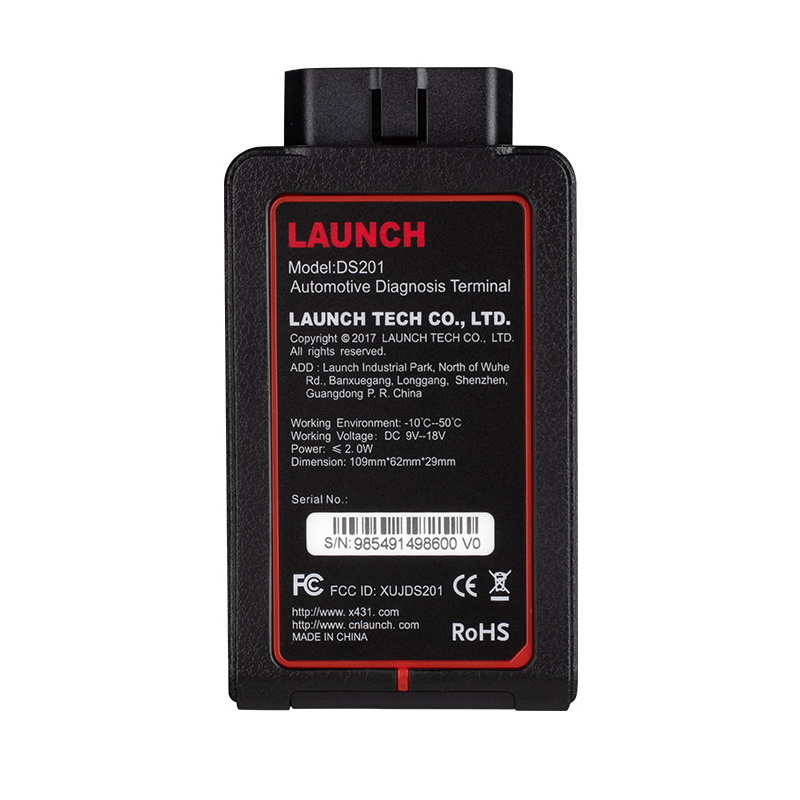 El escáner obd2 de todo el sistema dbcar5 del conector Launch x431 dbcar5 se utiliza con el conector x431 V Launch dbcar5.