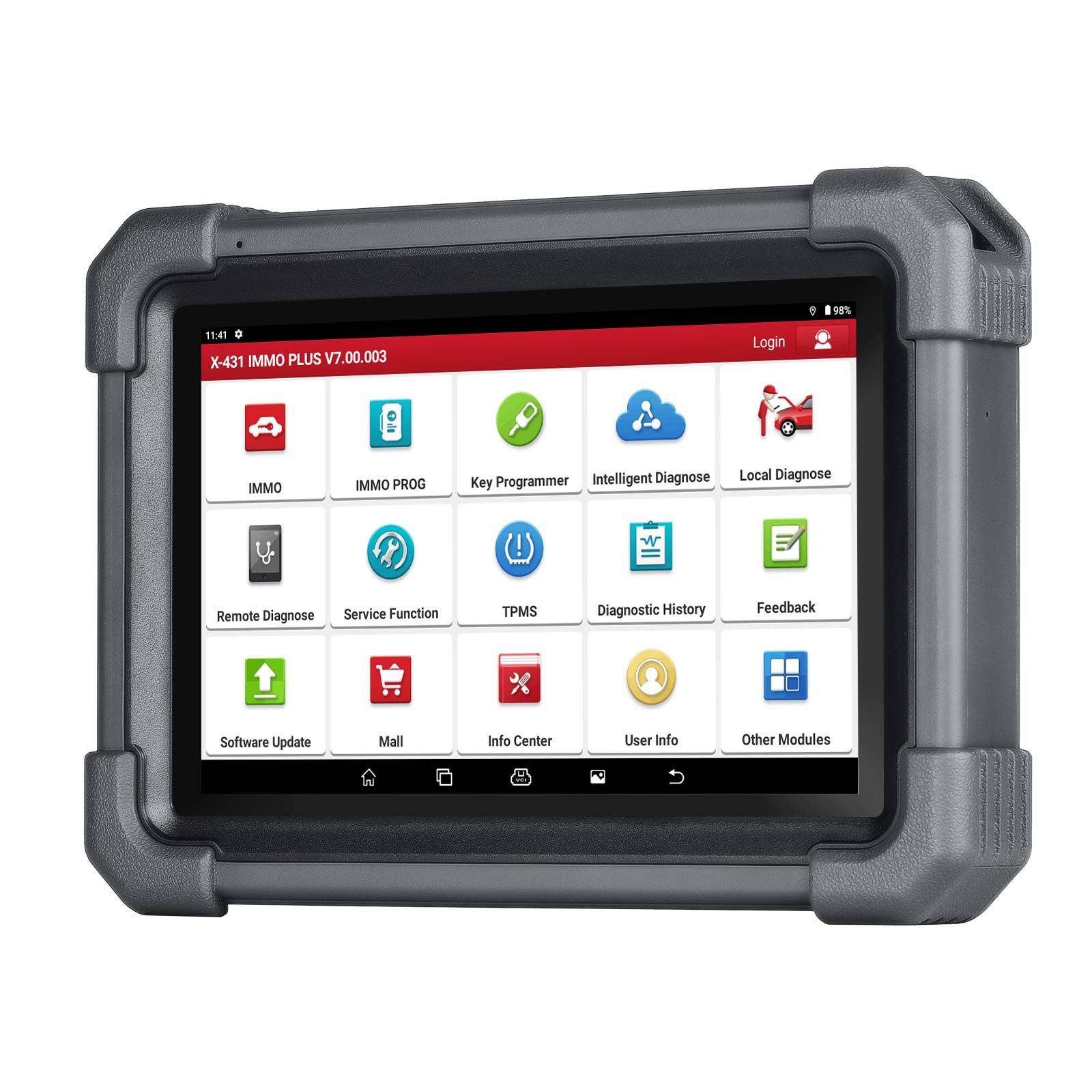 LAUNCH X431 IMMO PLUS Key Programmer with X-prog3 IMMO ECU Diagnostics 3-in-1 Supports ECU Coding, MQB RH850 BMW BDC2 Add Key