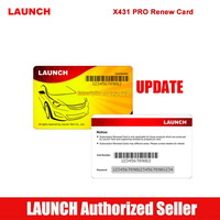 Launch X431 PRO Elite Software Renewal Card One Year Online Activation License