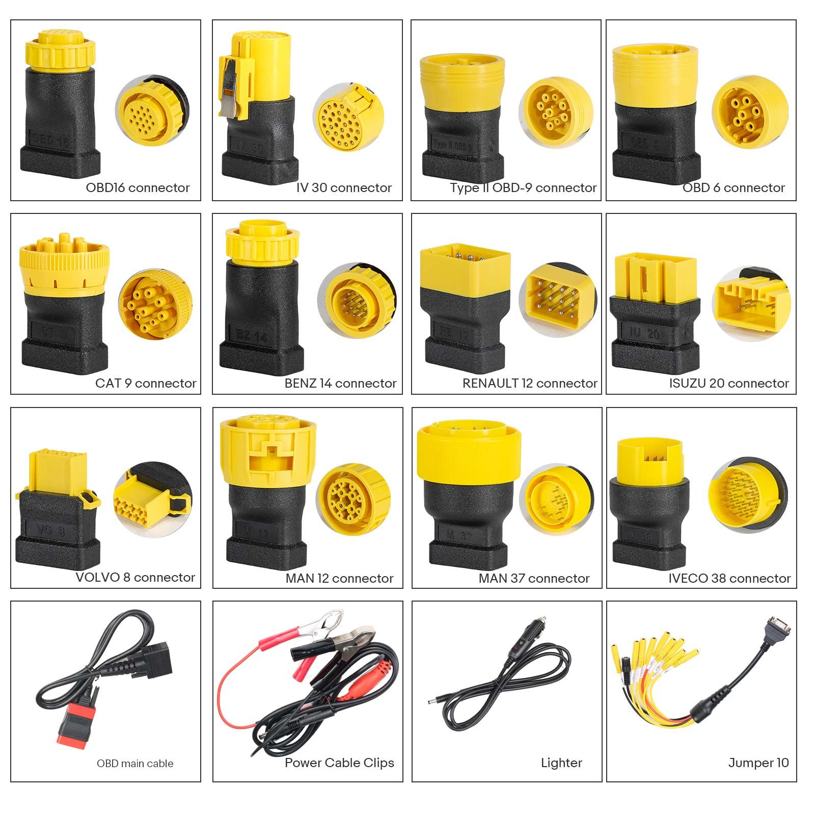 2026 LAUNCH X431 PRO3S+ SmartLink HD for 12V&24V Diesel&Gasoline Support Bi-Directional Scan Tool, ECU Coding, Support CANFD &DOIP, J2534 Programming