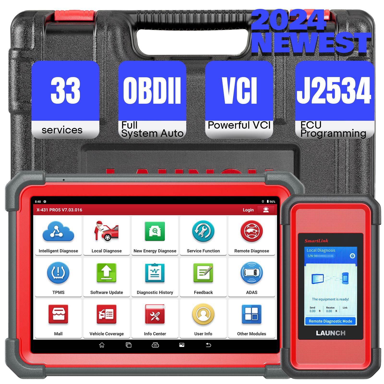 Newest Launch X431 PRO5 Full System Auto Diagnostic Tool