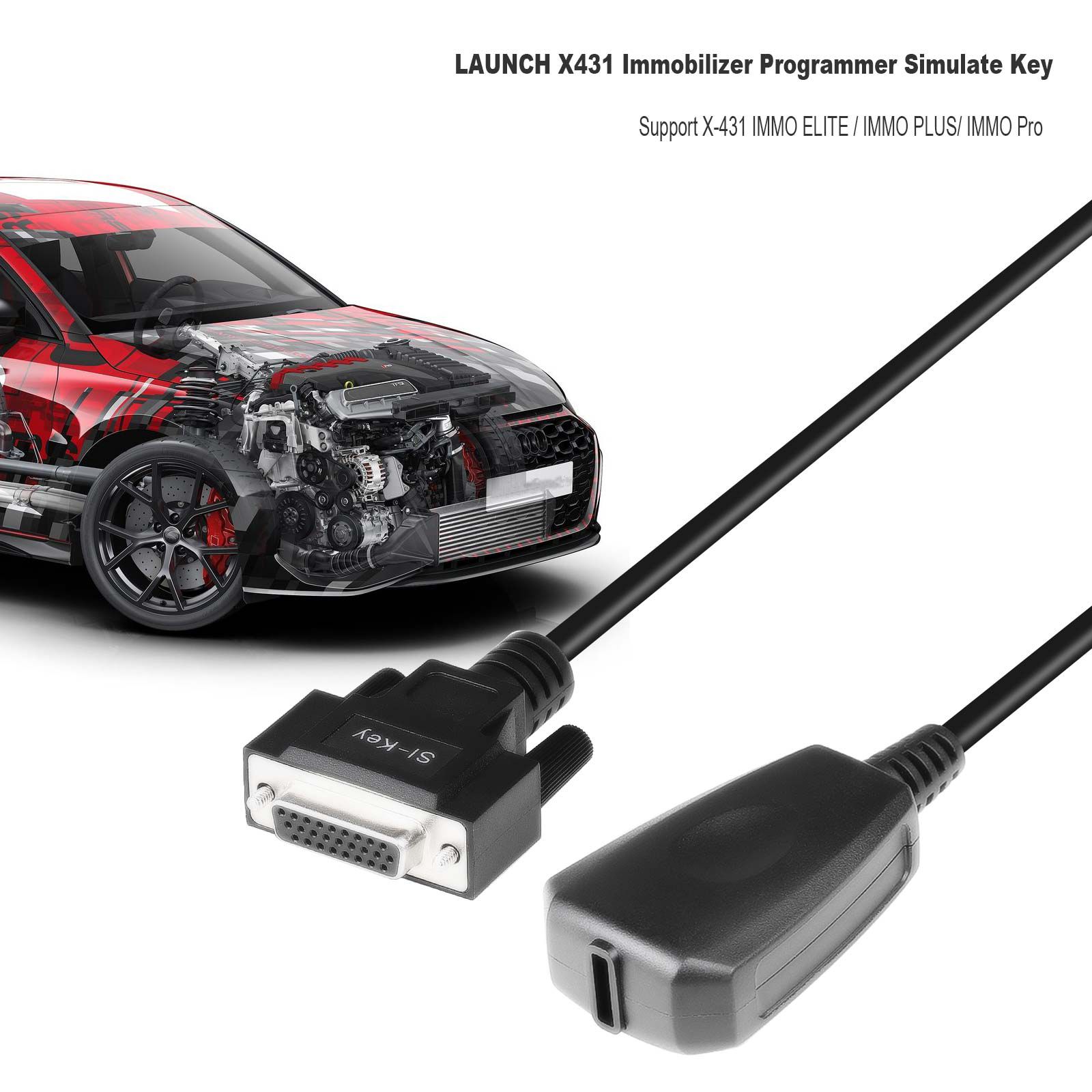X431 IMMO Plus/IMMO Pro/IMMO Elite/GIII X-Prog 3를 사용하여 도요타 자동차에 X431 도난 방지 잠금 장치 시뮬레이터 Key SI-Key 출시