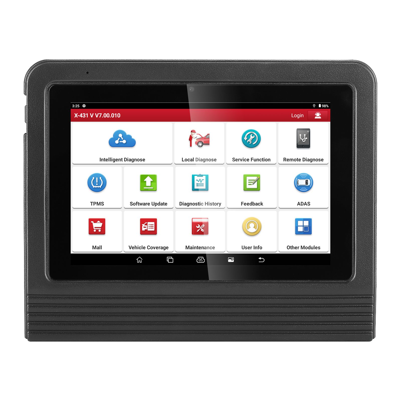 출시 X431 V 5.0 (X431 직업적인) 8inch Wifi/Bluetooth 양방향 가득 차있는 체계 진단 스캐너는 CAN FD DOIP, VAG 가이드를 지원합니다
