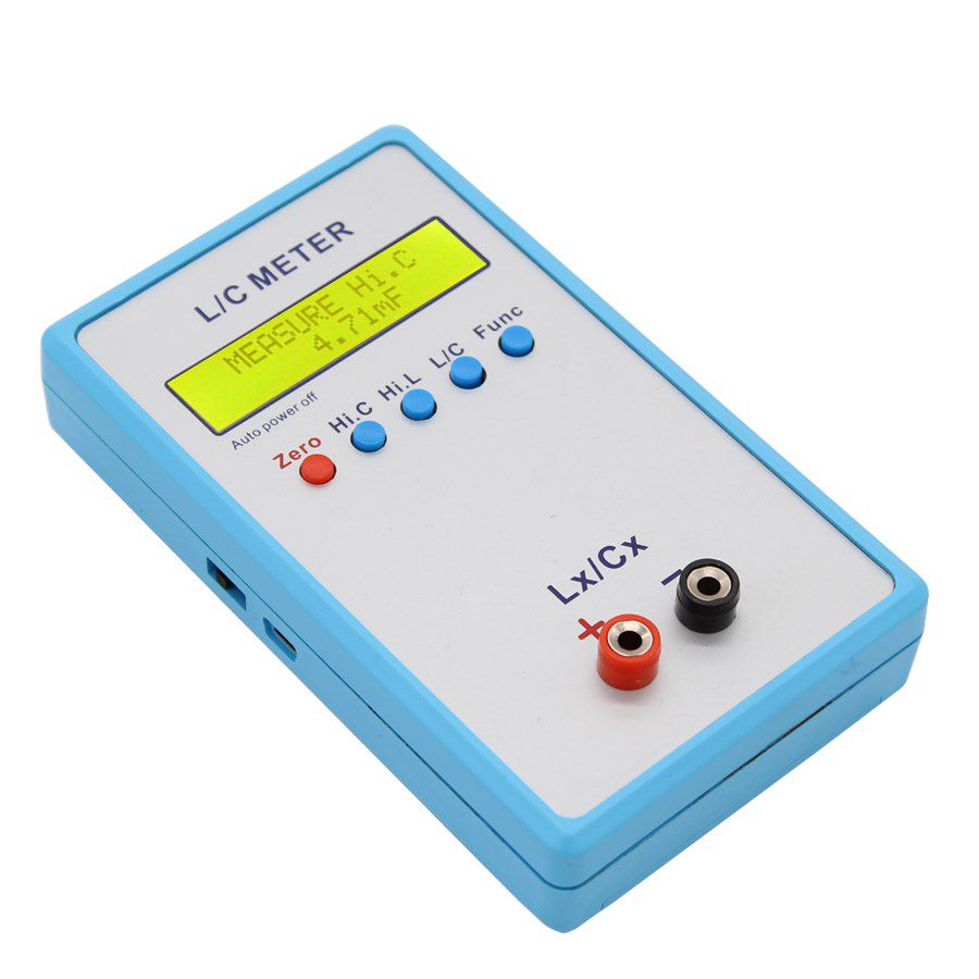 LC-200A 1pF-100mF 1uH-100H High precision digital display capacitance and inductance meter LC Meter