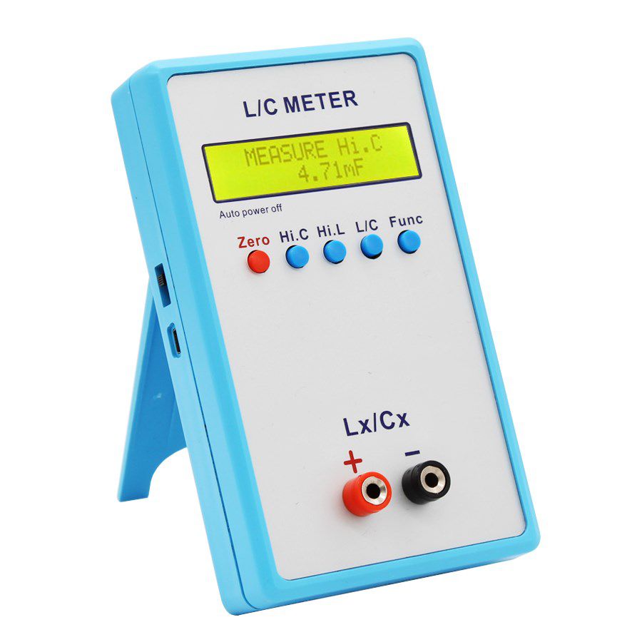 LC-200A 1pF-100mF 1uH-100H High precision digital display capacitance and inductance meter LC Meter