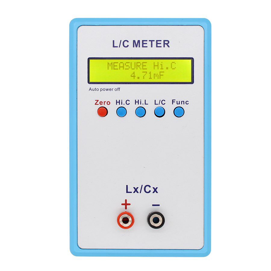 LC-200A 1pF-100mF 1uH-100H High precision digital display capacitance and inductance meter LC Meter