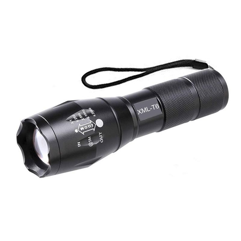 Linterna LED xt6 linterna Torch 1000 liuming campamento al aire libre potente linterna LED impermeable