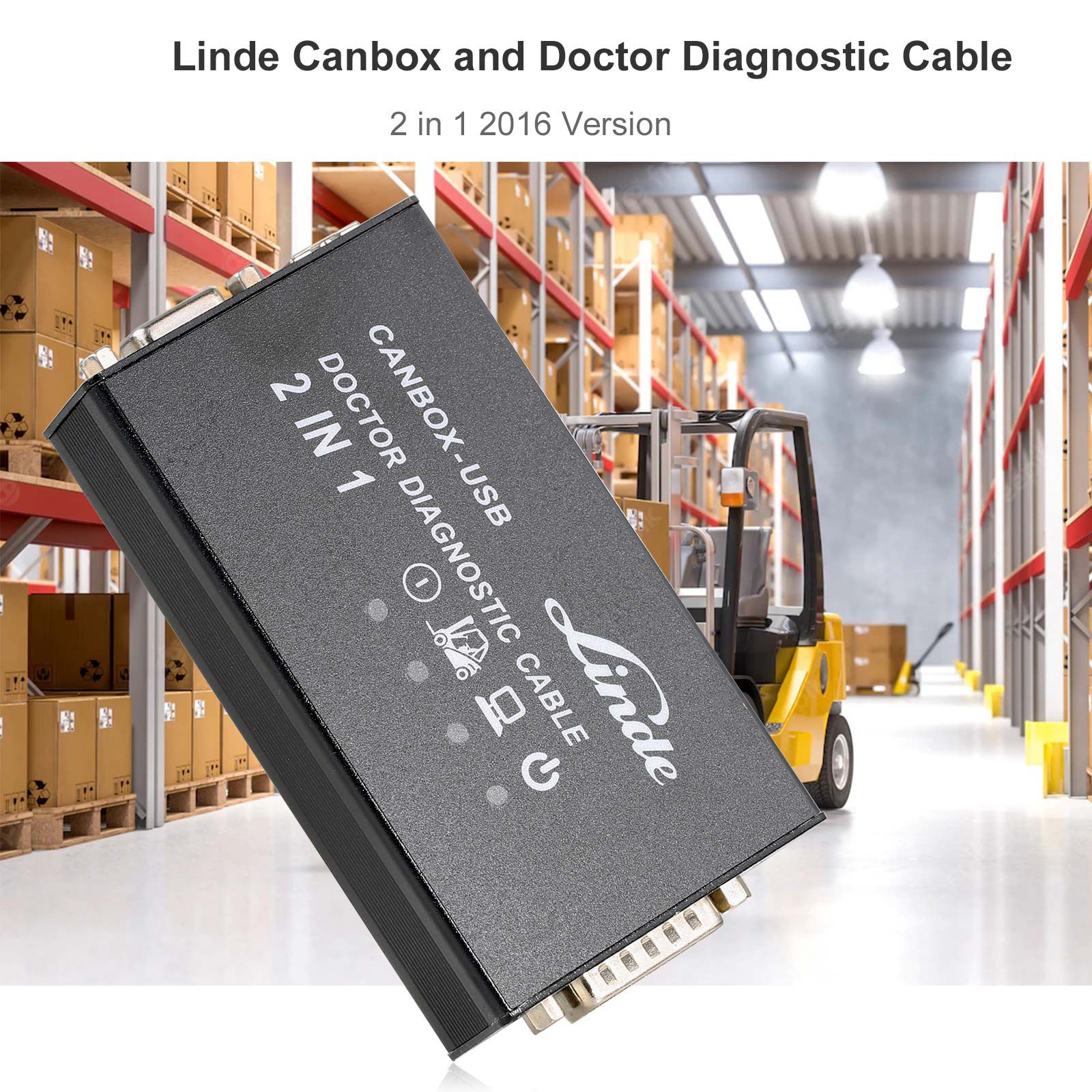 Venta exclusiva de la edición 2016 de linde canbox y el cable de diagnóstico doctor 2