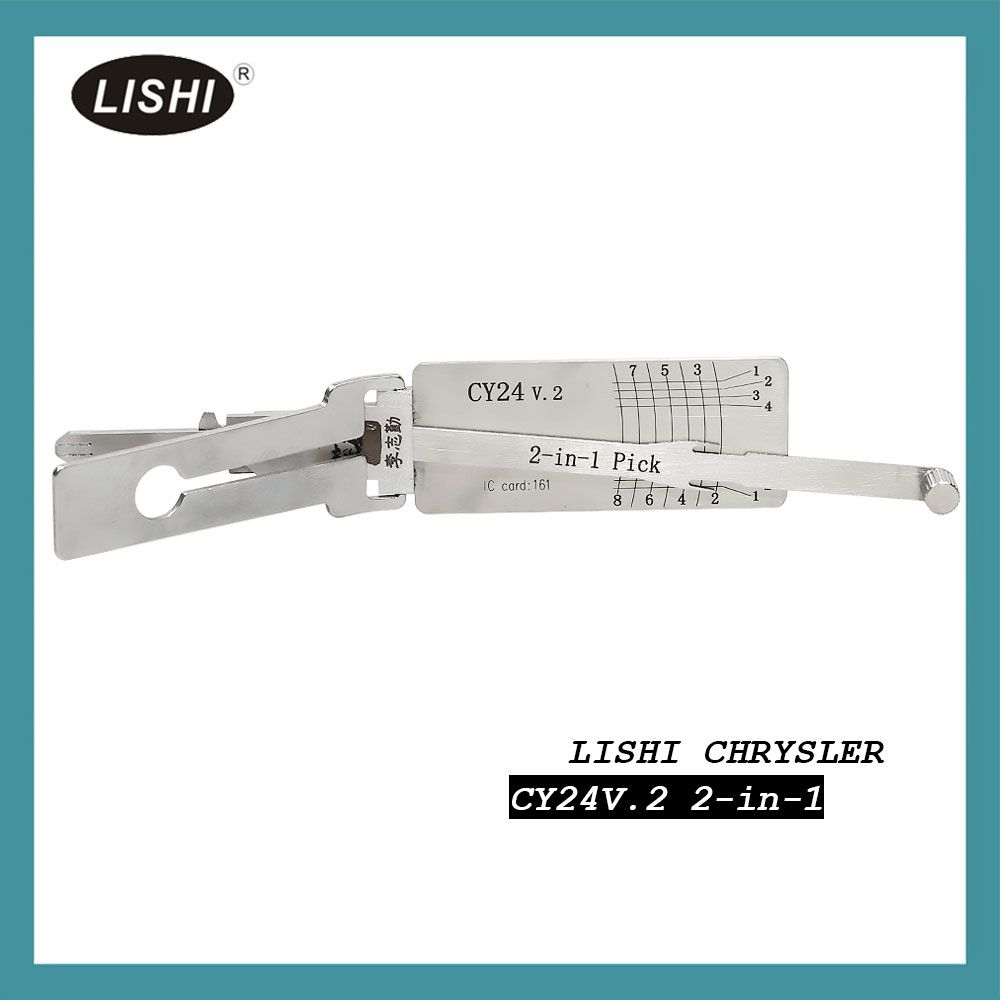 LISHI CY24 2-in-1 크라이슬러 자동 분류 및 디코더