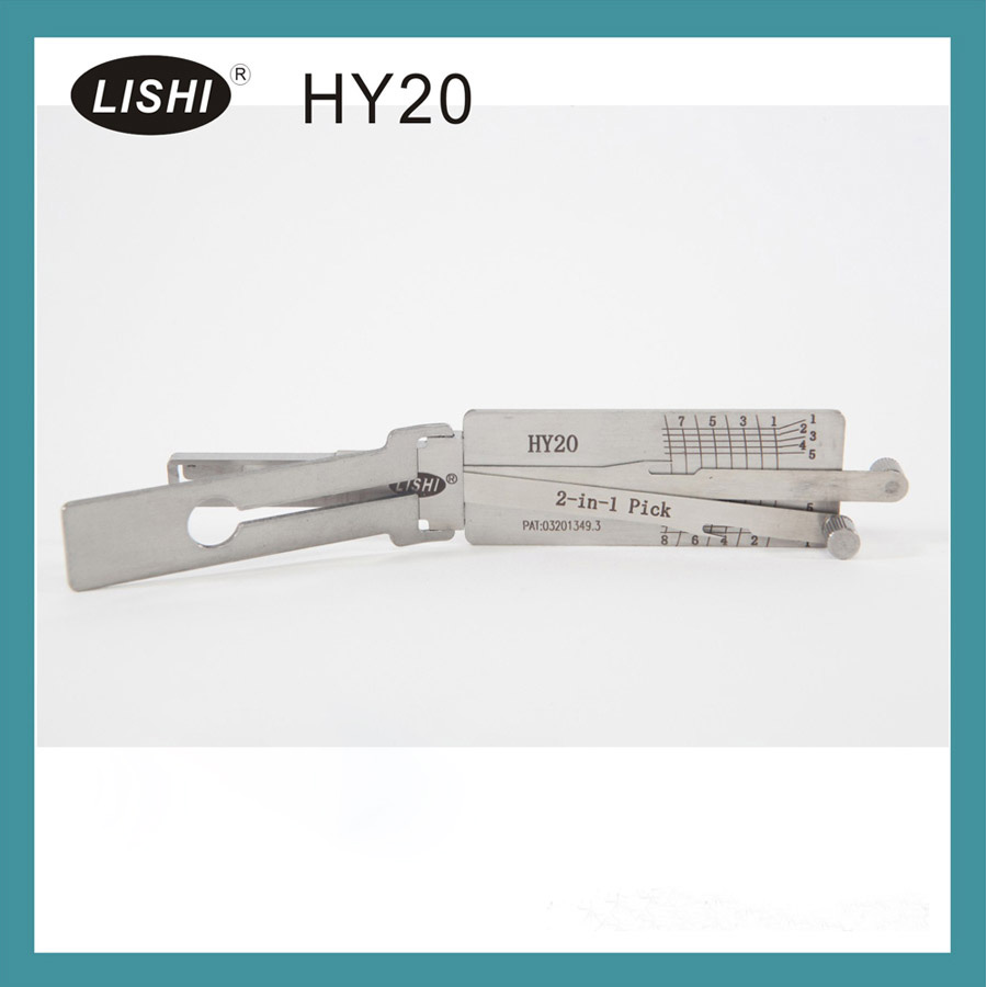 Lishi hy20 2 en 1 recogida automática y decodificador para Hyundai y Kia