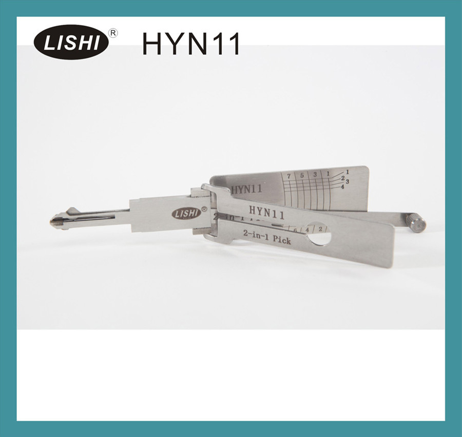 LISHI HYN11 2-in-1 현대 자동 픽업 및 디코더