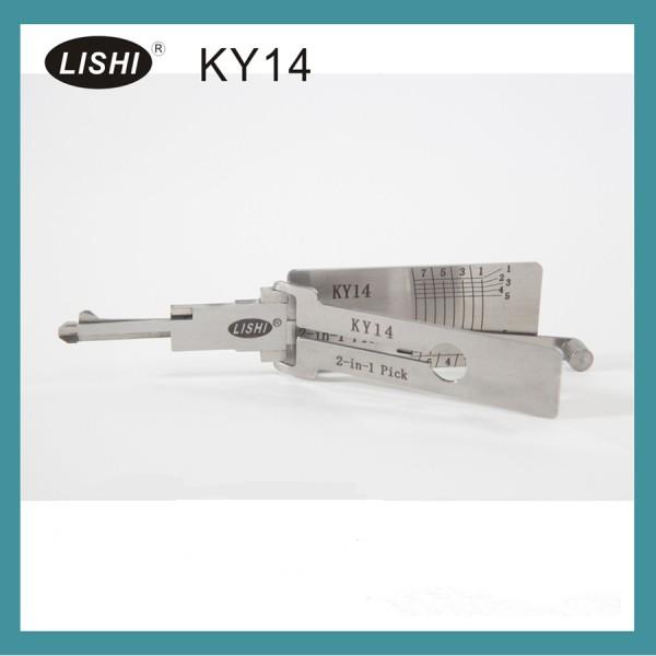 Lishi ky14 2 en 1 recogida automática y decodificador para KIA moderna