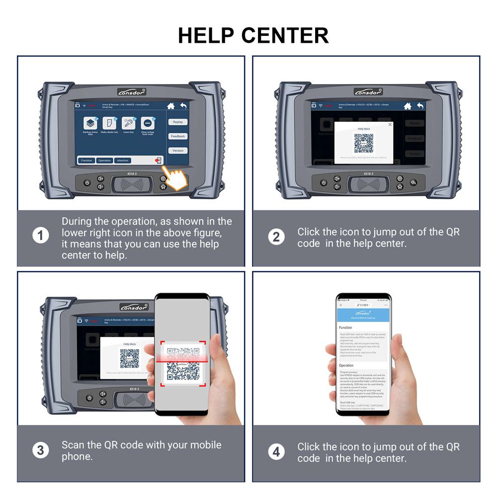 LONSDOR K518S Key Programmer 기본 버전 토큰 제한 없음 SKP1000 버전 전체 업데이트 지원