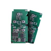 2022 Newest Lonsdor P0120 8A Chip Frequency Convertible 5/6 Buttons Smart Key PCB Board for Alphard/Vellfire/Alpha MPV Car
