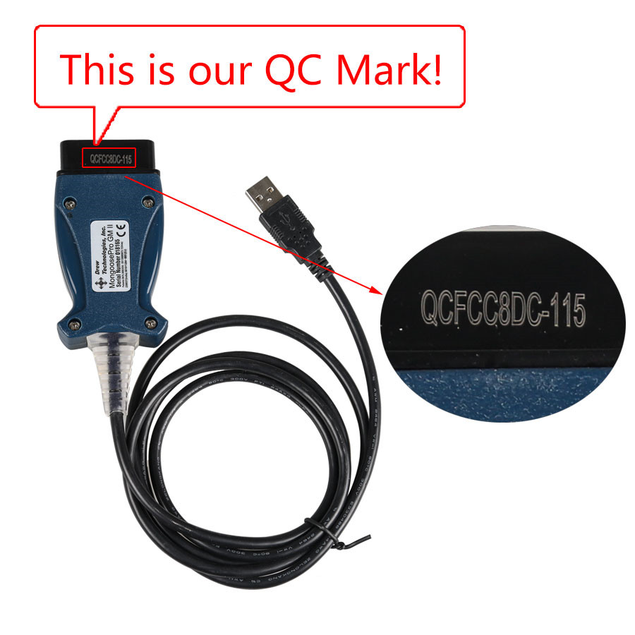 Mangoose Pro GM II Cable Supports GDS2 for Global Vehicle Diagnostics