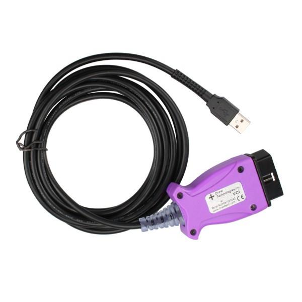 Mangoose VCI For Toyota Techstream V15.00.026 Single Cable Support DLC3 Diagnostic Trouble Codes