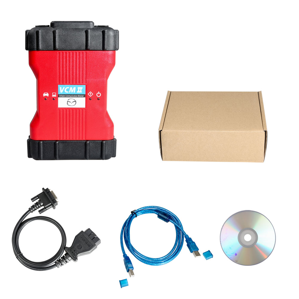 V106 IDS Mazda VCM II Mazda Diagnostic System Support Wifi( Need buy Wireless Card Seperately)