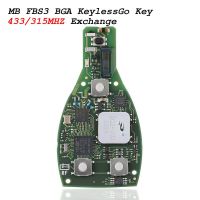 CG MB fbs3 bga sin llave go Key 315 / 433mhz para w204 w207 w212 w164 w216 w221 w251