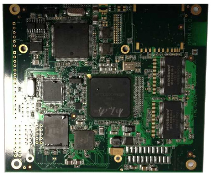 Pantalla de tablero de PCB MB SD C4 1