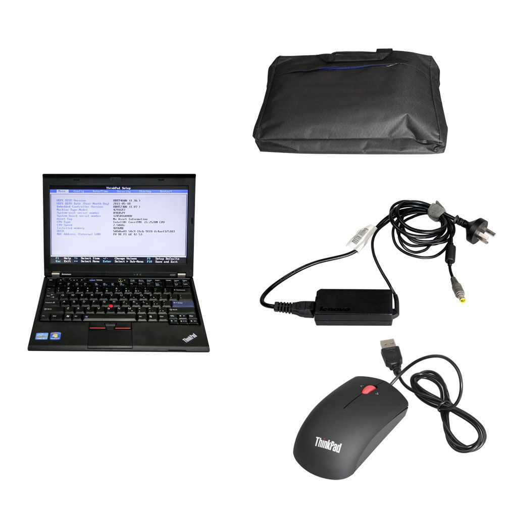 V2023.6 MB SD C4 Plus Support Doip with SSD on Lenovo X220 Laptop Software Installed Ready to Use Free Shipping by DHL