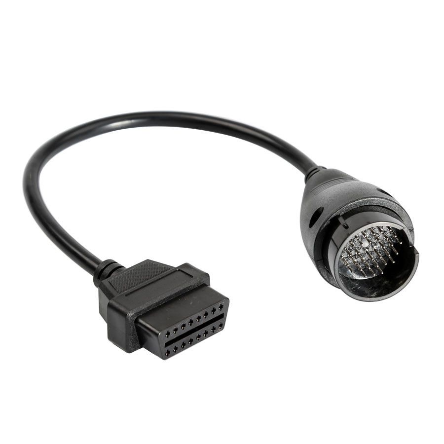 OBDII OBD2 38 Pin to 16 pin diagnostic adapter connector cable for mercedes...