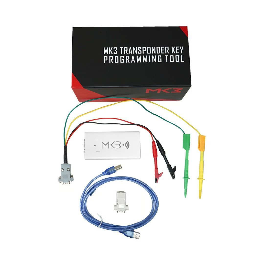 2026 MK3 Original Transponder Key Programmer Full Remote Key Unlocking Renew Software Activation