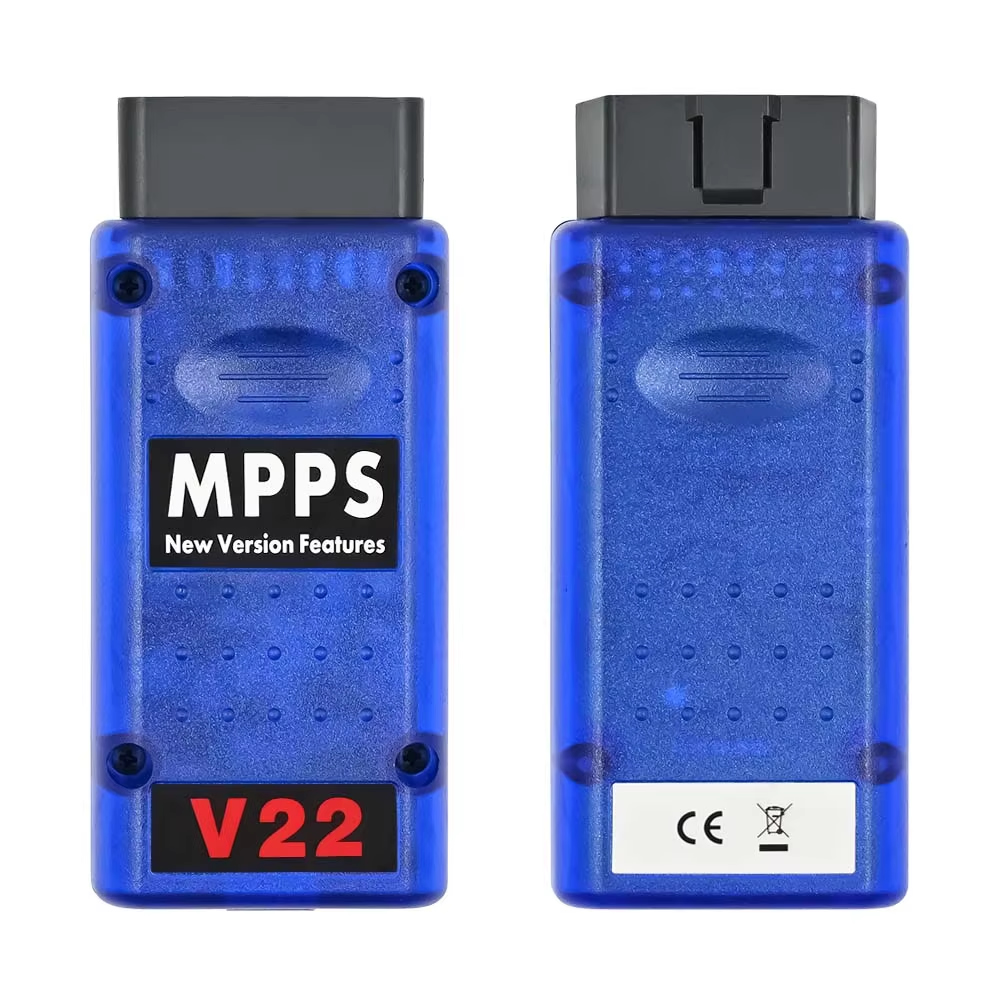 MPPS V22 ECU Master MPPS V22OBDII ECU 칩 튜닝 스캐너가 MPPS V18 V21보다 다국어 지원 우수