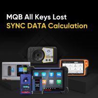 MQB All Keys Lost SYNC DATA Calculations for VW and Audi Work with Xhorse VVDI and  Autel Devices