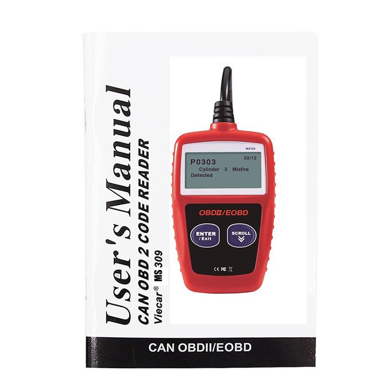 MS309 OBD2 Scanner Car Code Reader