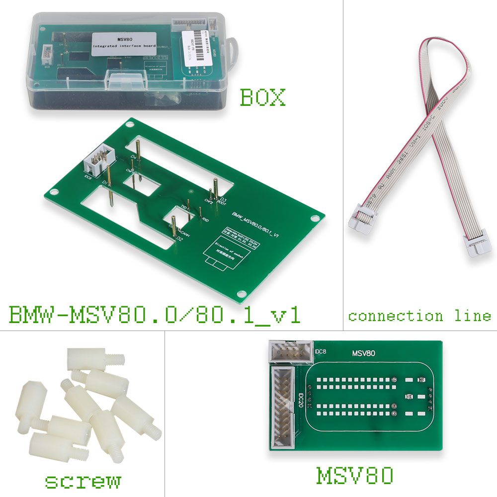 MSV80 ISN 통합 인터페이스 보드 읽기/쓰기 MSV80 ISN 연화 미니 ACDP 옵션 부품