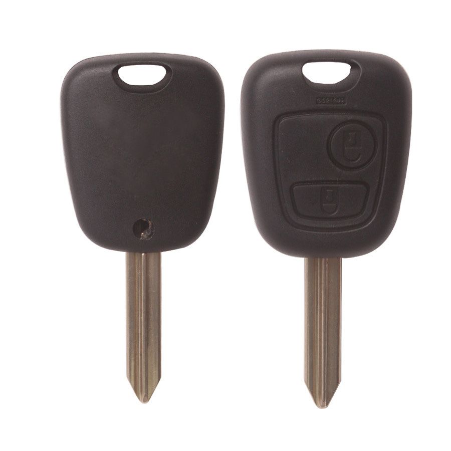Citroën 5 piezas / lote nueva carcasa de llave de control remoto 2 botones