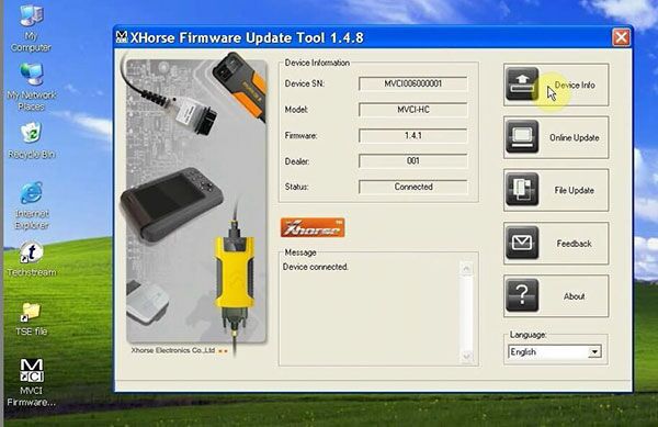 MINI VCI for TOYOTA Software