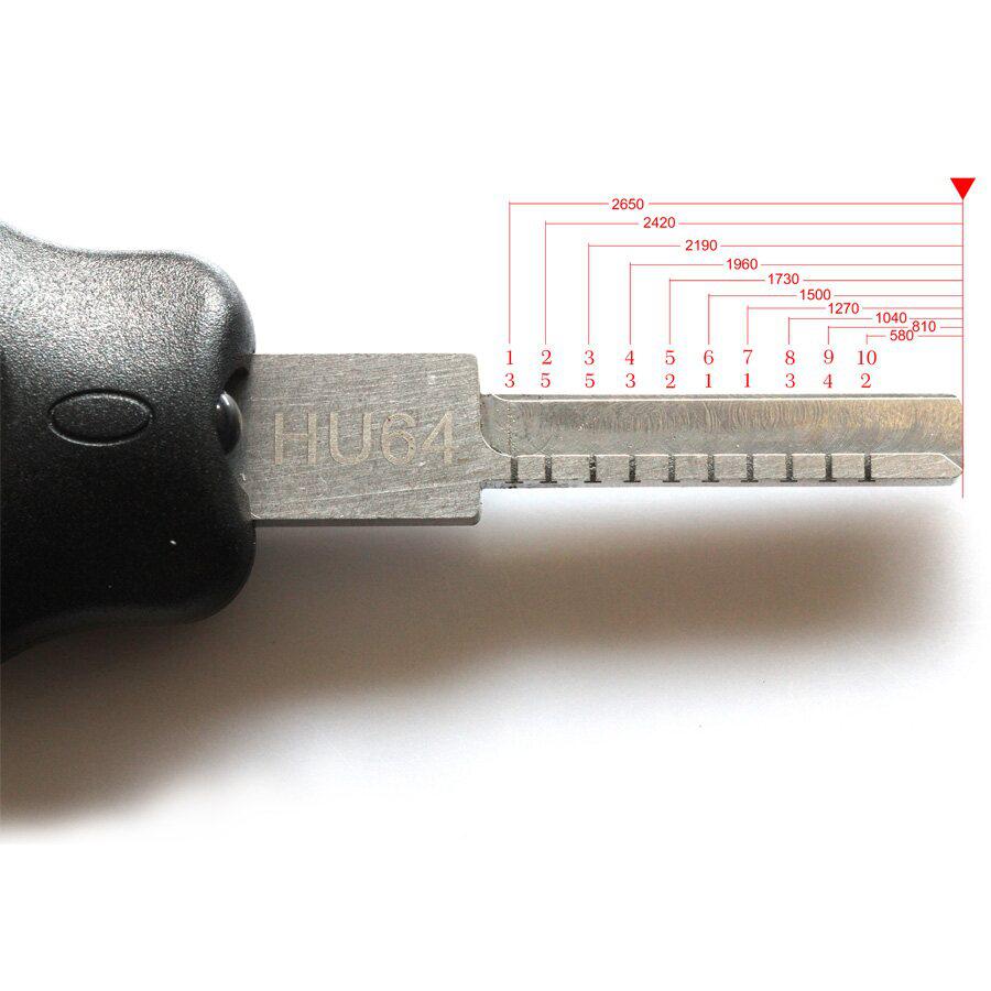 신형 방출식 자동차 열쇠 조합 도구 HU64