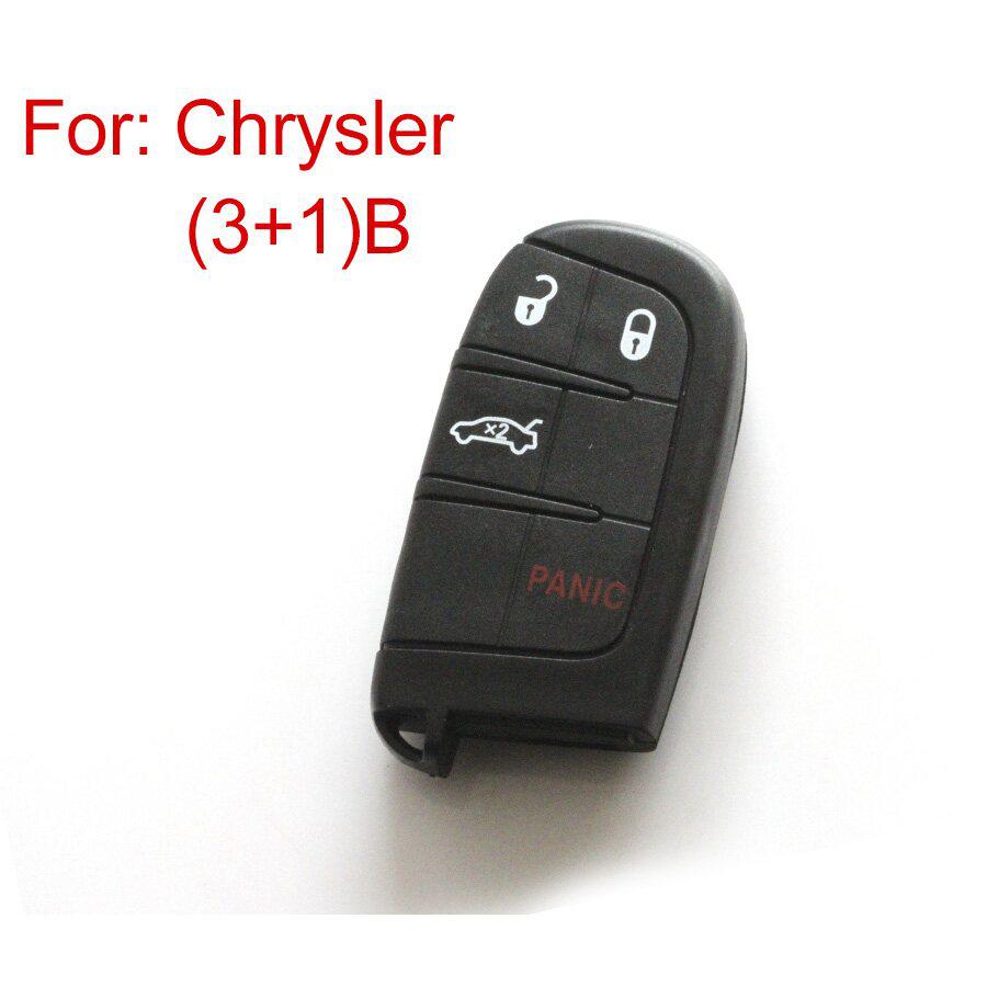 New Remote Key Shell 3+1 Button For Chrysler