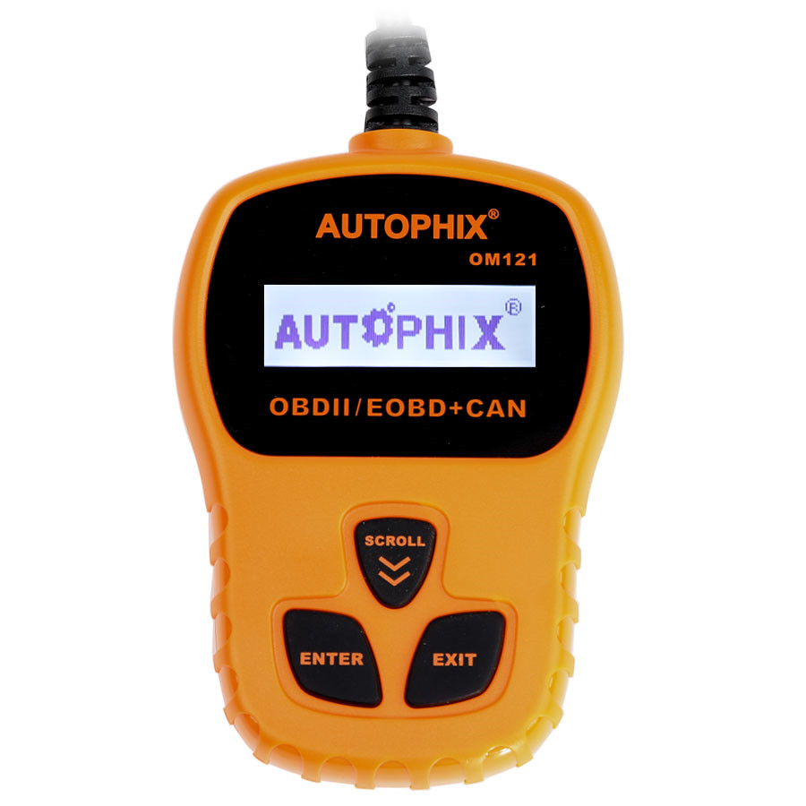 최신 AUTOPHIX OM121 OBD2 EOBD CAN 엔진 코드 리더기