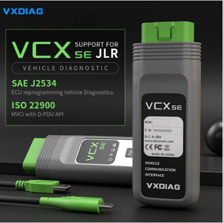 用于JLR捷豹路虎车辆诊断工具的最新VXDIAG VCX SE，带有V157/V154软件