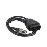 Cable obd2 16pin a db9 RS232 para adaptadores de diagnóstico automotriz