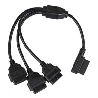 Cable obd2 1 a 3 adaptadores de convertidor obd2 separadores y cable j1962m a 3 - j1962f