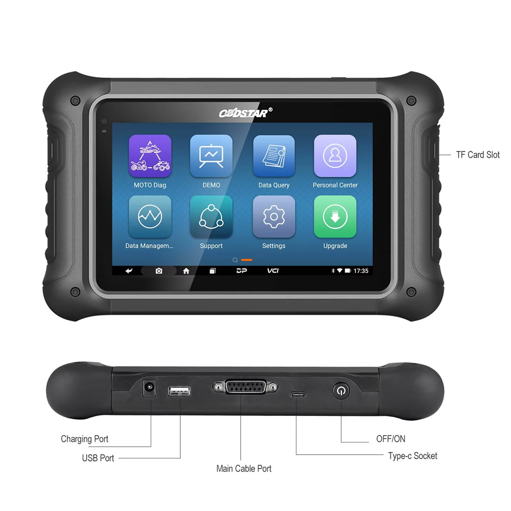 2024年OBDSTAR MOTOSTARの知的オートバイ/Snow Mobile/ATV/UTVの診断装置