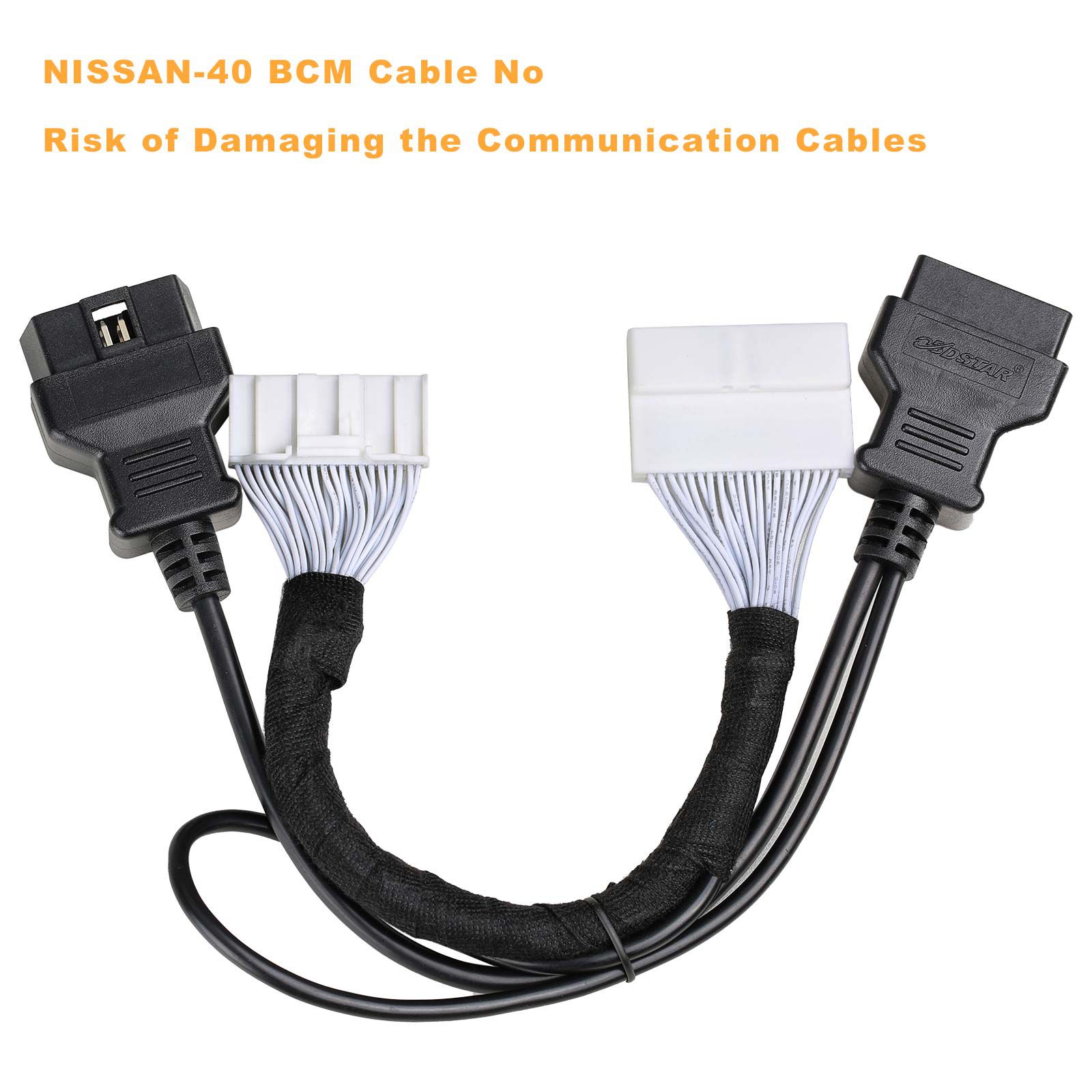 2023 obdstar Nissan 40 BCM cable Gateway Converter para X300 DP plus / X300 pro4 / X300 DP Key master