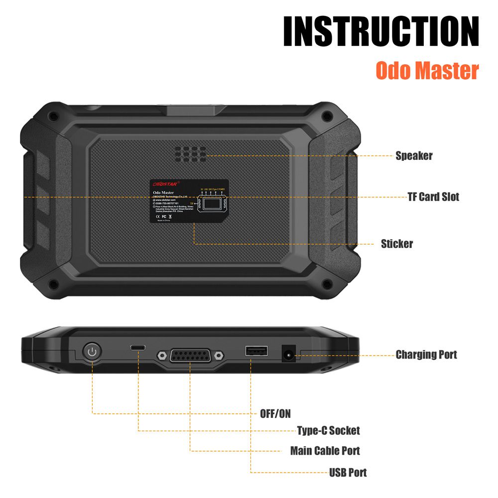 OBDSTAR Odomaster – Odometer Adjustment Tool With Oil Reset & OBDII Functions