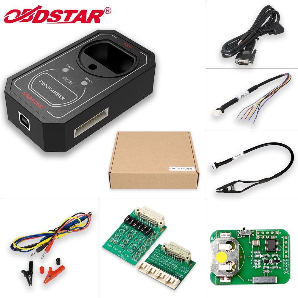 OBDSTAR P001 Programmer RFID & Renew Key & EEPROM Functions 3 in 1 Work with OBDSTAR X300 DP Master 