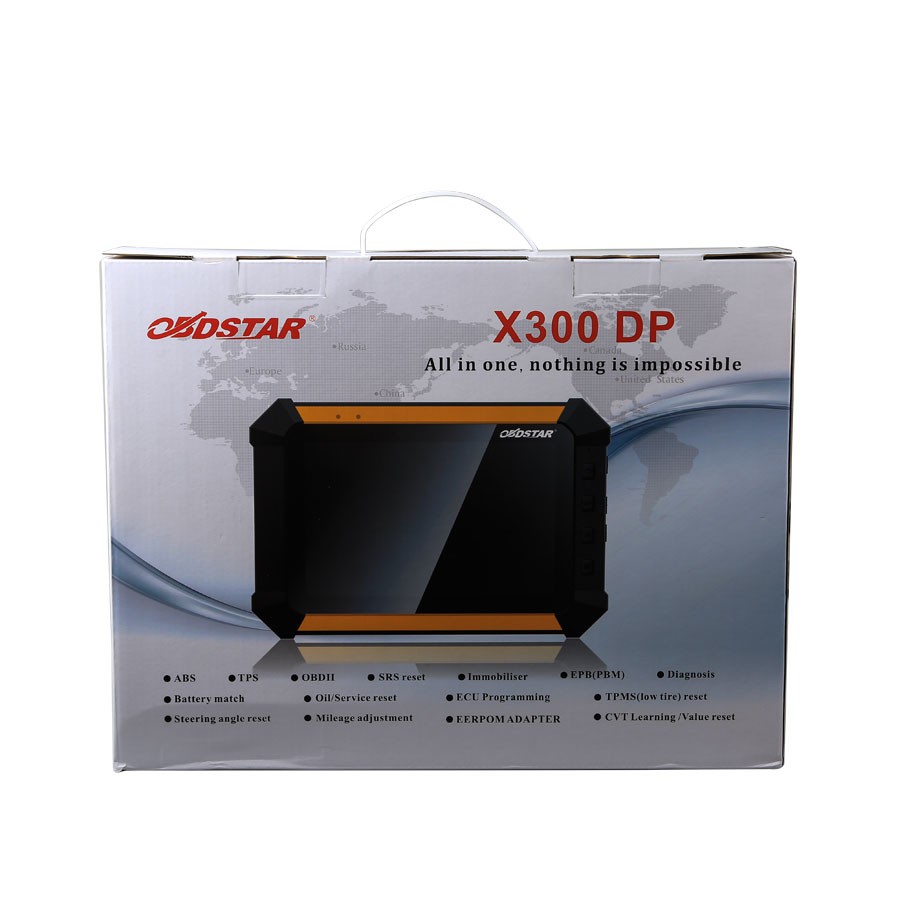 OBDSTAR X300 DP X-300DP PAD 태블릿 키보드 프로그래머 전체 구성