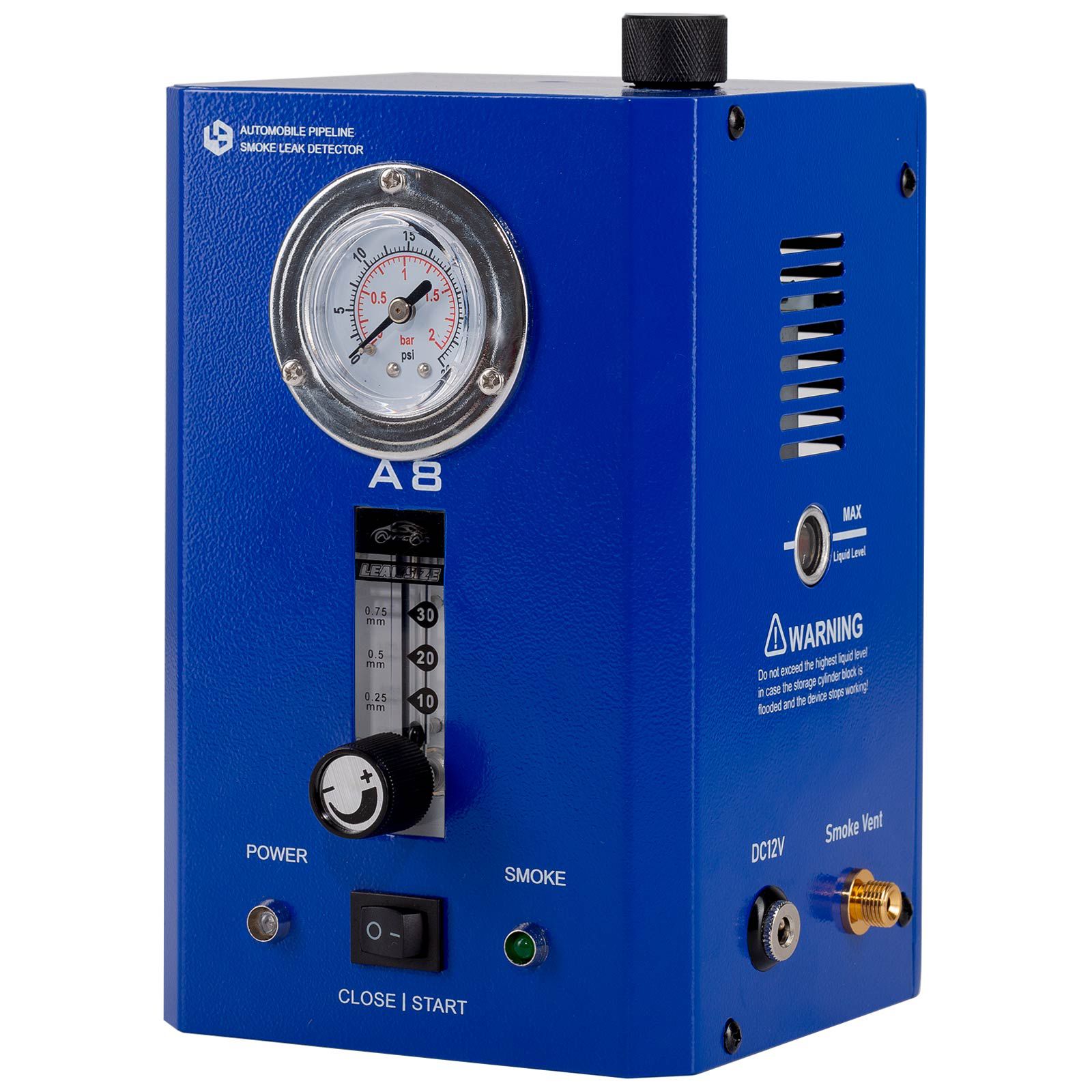 OEM A8 Automative Leak Tester with Flow Meter & the Pressure Gauge Test Leak in Vehicle Pipe Systems for Cars, Motorcycles, Snowmobiles, ATV, Boats