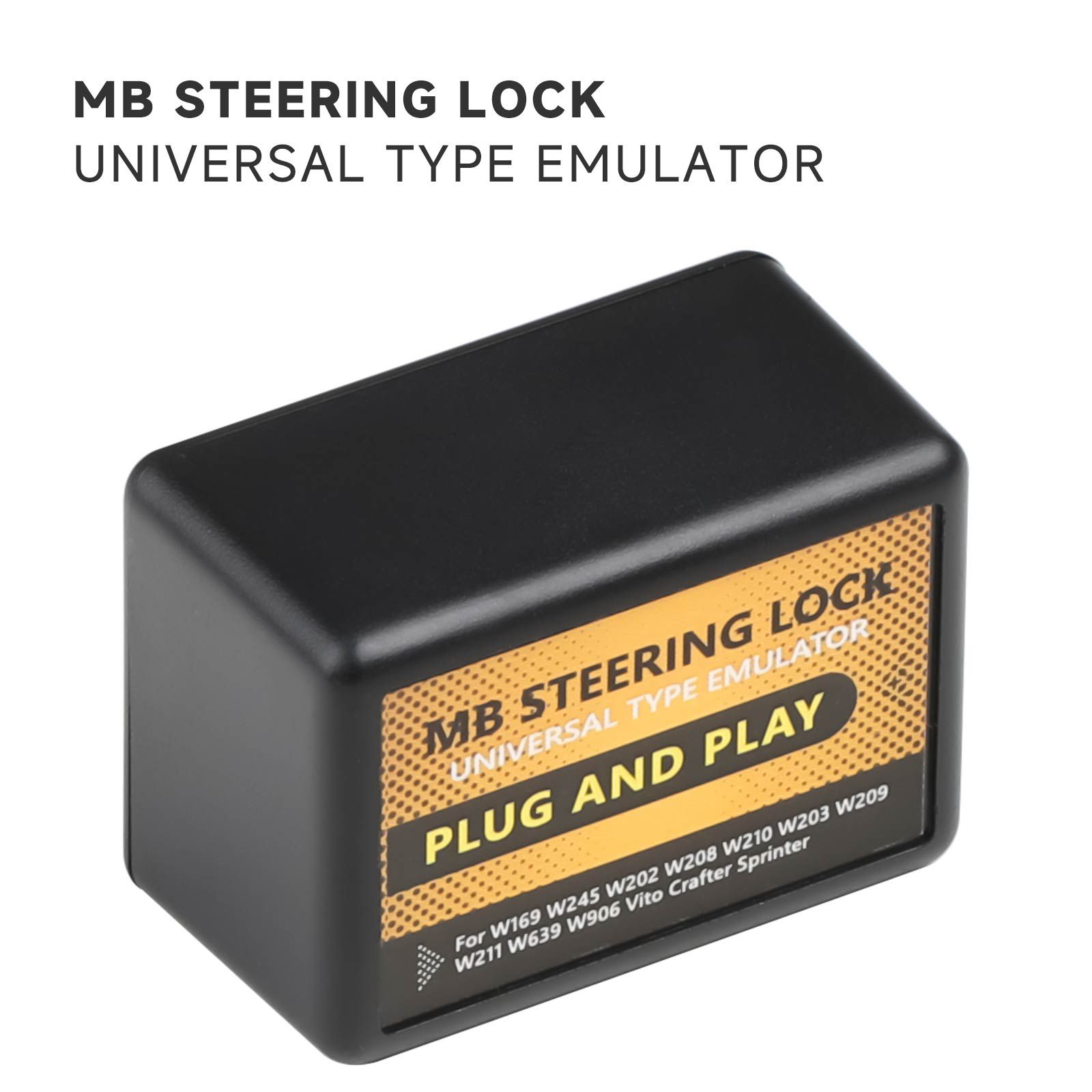 OEM Universal Steering Lock Emulator for Mercedes-Benz W169 W245 W202 W208 W210 W203 W209 W211 W639 W906 Plug and Play