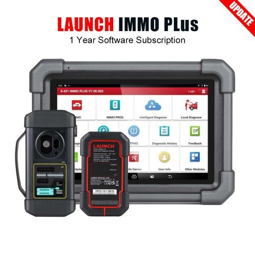 One Year Online Update Service for Launch X431 IMMO Plus Key Programmer (Subscription Only)