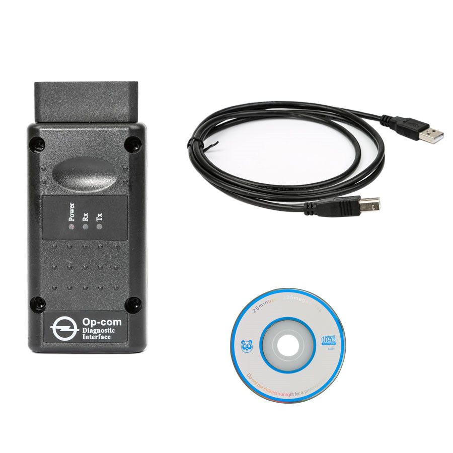 LouiseEvel215 2014V Puede OBD2 para Opel Firmware V1.99 FTDI FT232RQ Nuevo OP-Com 120309a con Chip PIC18F458 para Vectra-C